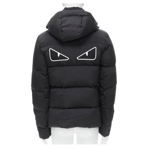 fendi monster down jacket|fendi monogram puffer jacket.